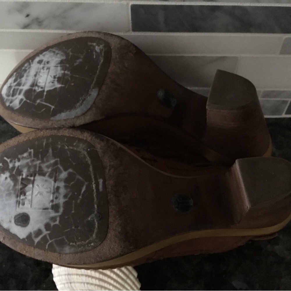 FRYE Platform Sandals 7.5 - Picture 8 of 12